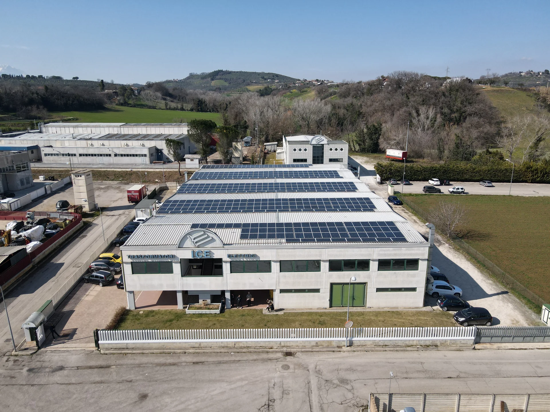 Vista esterna della sede ICE
