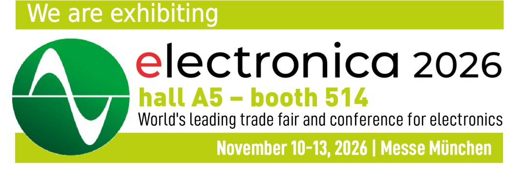 ICE Transformers espone a electronica 2026: 10–13 novembre, Messe München, padiglione A5, stand 514.